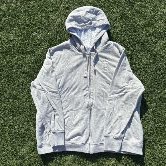 Disneyland Mickey Mouse Fleece Lined Hoodie - Picture 1 of 8